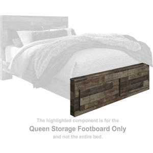Derekson Queen Storage Footboard