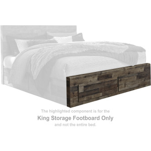 Derekson King Storage Footboard