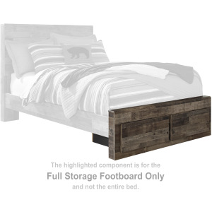 Derekson Full Storage Footboard