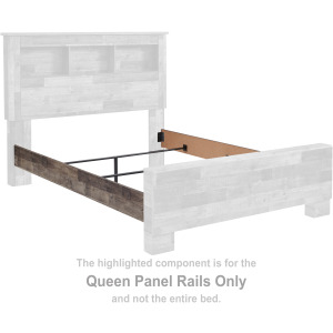 Derekson Queen Panel Rails