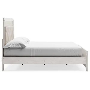 Lawroy King Panel Bed, Dresser, Mirror and Nightstand