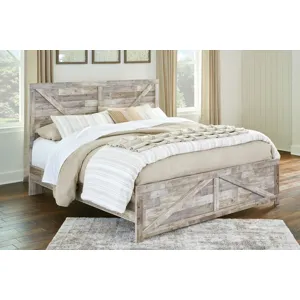 Hodanna King Crossbuck Panel Bed