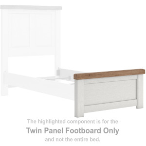 Savonport Twin Panel Footboard