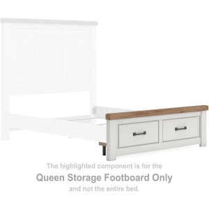 Savonport Queen Storage Footboard