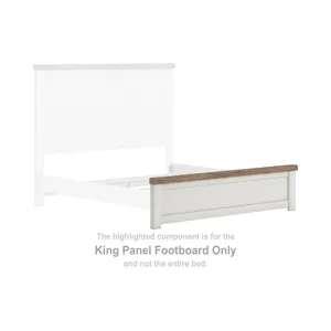 Savonport King Panel Footboard