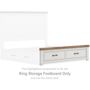 Savonport King Storage Footboard