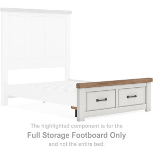 Savonport Full Storage Footboard