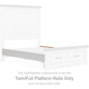 Savonport Twin/Full Platform Rails