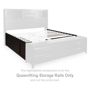 Vanmore Queen/King Storage Rails