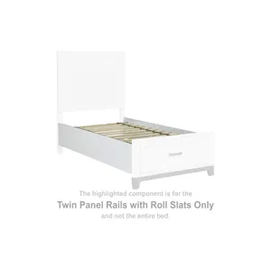 Brynburg Twin Panel Rails with Roll Slats