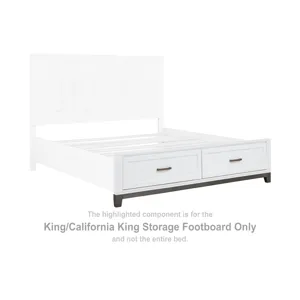 Brynburg King/California King Storage Footboard