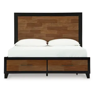 Kraeburn Queen Panel Storage Bed