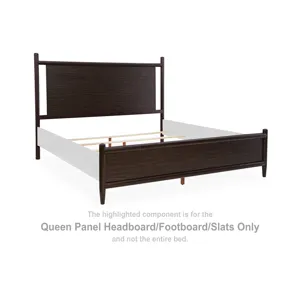 Dantenton Queen Panel Headboard/Footboard/Slats