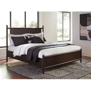 Dantenton Queen Panel Bed, Dresser and Mirror