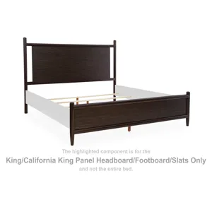 Dantenton King/California King Panel Headboard/Footboard/Slats