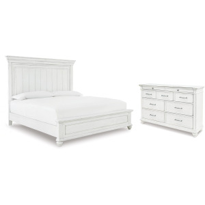 Kanwyn Queen Panel Bed and Dresser