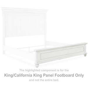 Kanwyn King/California King Panel Footboard