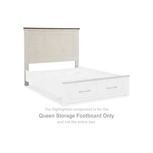 Brewgan Queen Panel Headboard with Roll Slats
