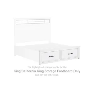 Ashbryn King/California King Storage Footboard