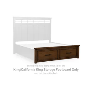 Taffenbrook King/California King Storage Footboard