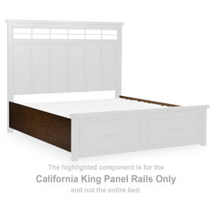 Taffenbrook California King Panel Rails