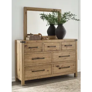 Ridgester Dresser and Mirror