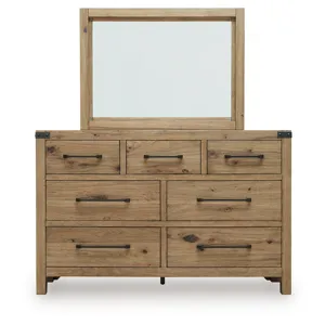 Ridgester Dresser and Mirror
