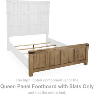 Ridgester Queen Panel Footboard with Slats