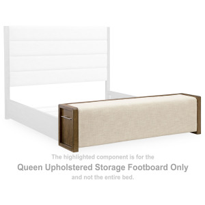 Marxmore Queen Upholstered Storage Footboard