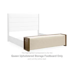 Marxmore Queen Upholstered Storage Footboard