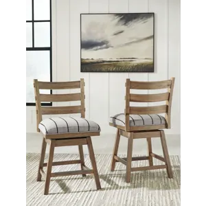Ridgester Counter Height Swivel Barstool