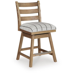 Ridgester Counter Height Swivel Barstool