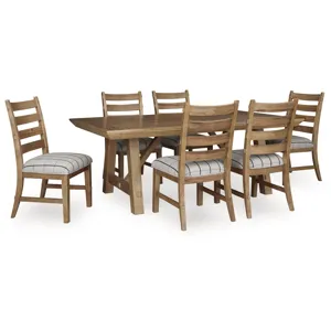 Ridgester Extension Dining Table and 6 Chairs