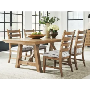 Ridgester Extension Dining Table and 4 Chairs
