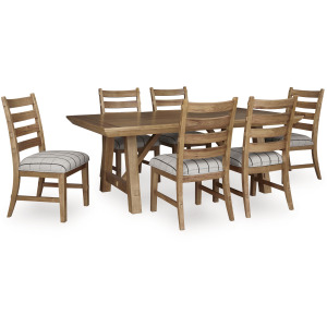 Ridgester Extension Dining Table and 6 Chairs