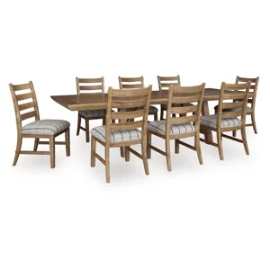 Ridgester Extension Dining Table and 8 Chairs