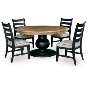 Ridgester Dining Table and 4 Chairs
