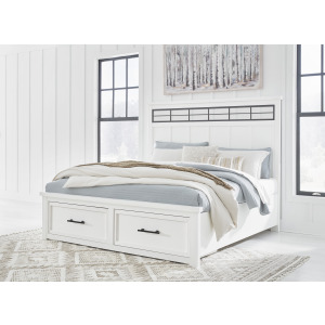 Ashbryn Queen Storage Footboard
