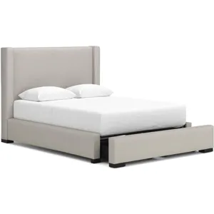 Brozmont Queen Upholstered Storage Bed