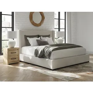 Brozmont King Upholstered Storage Bed