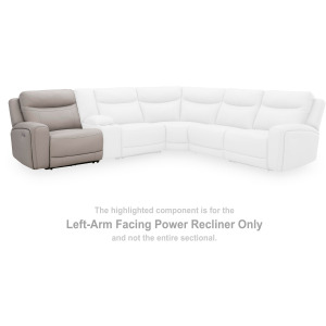 Gravier Left-Arm Facing Power Recliner