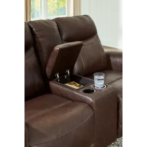 Gravier Power Reclining Loveseat with Console