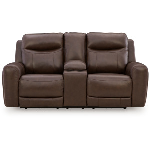 Gravier Power Reclining Loveseat with Console