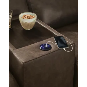 ModZ 6-Piece Power Reclining Sectional with Audio Console