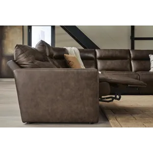 ModZ 6-Piece Power Reclining Sectional with Audio Console