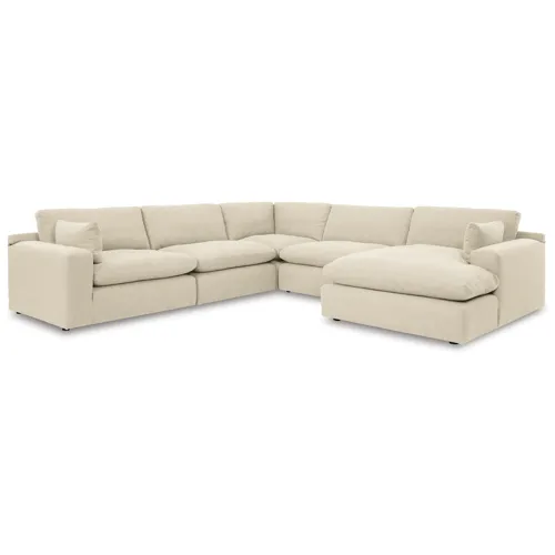 Elyza 5-Piece Sectional with Chaise
