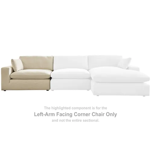 Elyza Left-Arm Facing Corner Chair