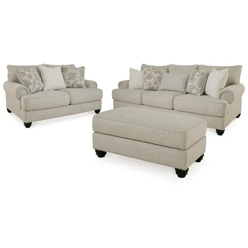 Asanti Sofa, Loveseat and Ottoman