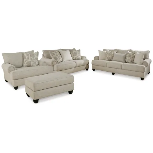 Asanti Sofa, Loveseat, Oversized Chair and Ottoman