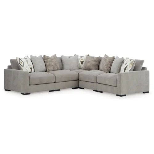 Aslan Court 5-Piece Sectional